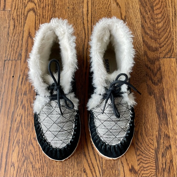 Sorel x Anthropologie Out 'N About Moc Slipper - Women's - Picture 5 of 11